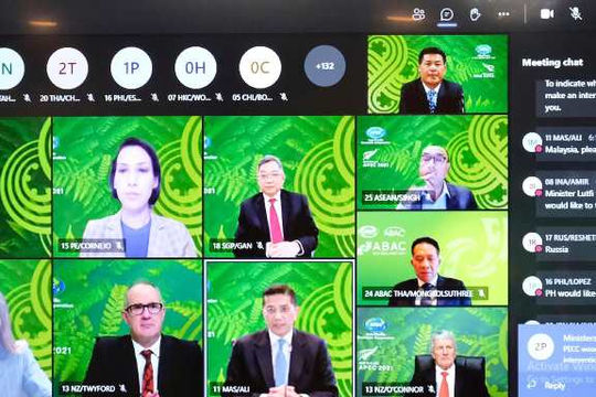 APEC chú trọng các chính sách thương mại ứng phó với đại dịch Covid-19