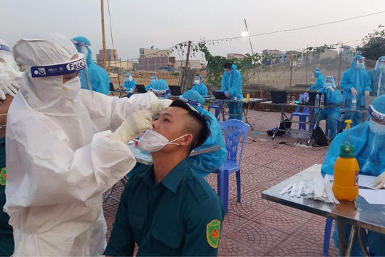 Bắc Ninh: Phát hiện 7 ca dương tính với SARS-Cov-2 tại một doanh nghiệp sau khi hoạt động trở lại