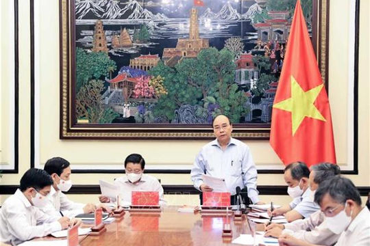 Chủ tịch nước chủ trì họp về Chiến lược xây dựng và hoàn thiện Nhà nước pháp quyền xã hội chủ nghĩa