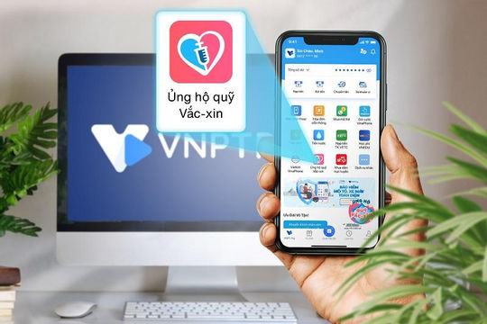 Chuyển tiền ủng hộ Quỹ Vắc-xin trên VNPT Pay mà không cần nhập số tài khoản Chuyển tiền ủng hộ Quỹ Vắc-xin trên VNPT Pay mà không cần nhập số tài khoản