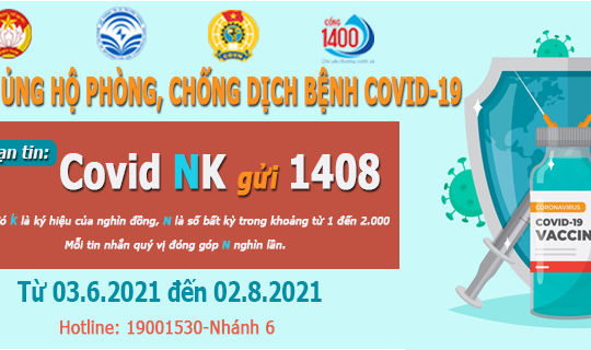 Từ ngày 12/6, điều chỉnh, bổ sung nội dung tin nhắn ủng hộ phòng, chống dịch Covid-19