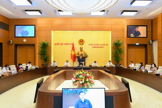 Khai mạc Phiên họp thứ 57 của Ủy ban Thường vụ Quốc hội