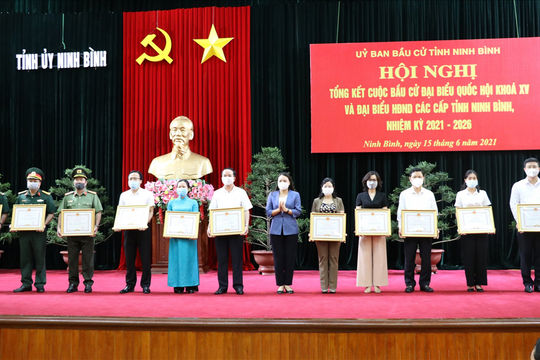 Ninh Bình: Tổng kết công tác bầu cử đại biểu Quốc hội khóa XV và đại biểu Hội đồng nhân dân các cấp nhiệm kỳ 2021 - 2026 Ninh Bình: Tổng kết công tác bầu cử đại biểu Quốc hội khóa XV và đại biểu Hội đồng nhân dân các cấp nhiệm kỳ 2021 - 2026