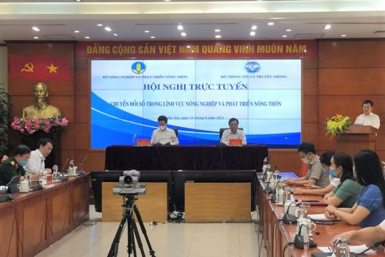 Đẩy mạnh chuyển đổi số trong lĩnh vực nông nghiệp và phát triển nông thôn