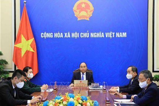 Chủ tịch nước Nguyễn Xuân Phúc điện đàm với Tổng Thư ký Liên Hợp Quốc Antonio Guterres