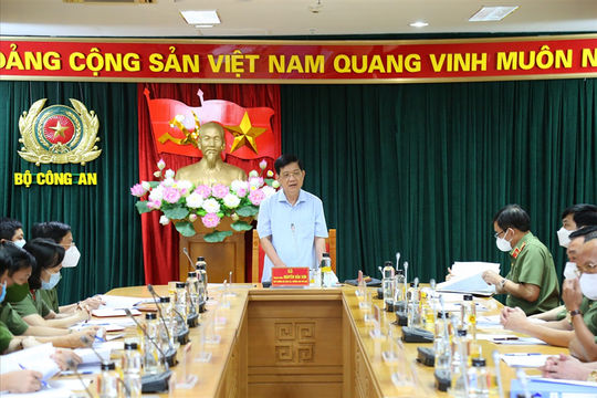 Lực lượng công an nâng cao cảnh giác, không được lơ là công tác phòng, chống dịch