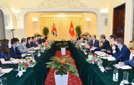 Việt Nam - Anh: Thúc đẩy triển khai hiệu quả UKVFTA