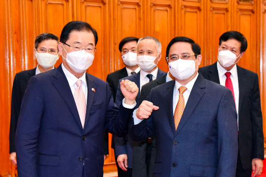 Sớm đưa kim ngạch thương mại Việt Nam - Hàn Quốc lên 100 tỷ USD