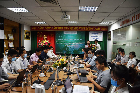 Diễn tập quốc tế ASEAN - Nhật Bản về phối hợp ứng cứu khi bị tấn công mạng Diễn tập quốc tế ASEAN - Nhật Bản về phối hợp ứng cứu khi bị tấn công mạng