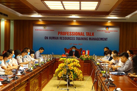 KTNN Việt Nam và Ủy ban Kiểm toán Indonesia tăng cường hợp tác, chia sẻ kinh nghiệm đào tạo nguồn nhân lực