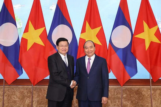 Tổng Bí thư, Chủ tịch nước Lào thăm hữu nghị chính thức Việt Nam Tổng Bí thư, Chủ tịch nước Lào thăm hữu nghị chính thức Việt Nam