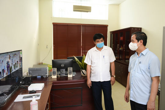 Tăng cường kiểm tra công tác chuẩn bị kỳ thi tốt nghiệp trung học phổ thông năm 2021 Tăng cường kiểm tra công tác chuẩn bị kỳ thi tốt nghiệp trung học phổ thông năm 2021