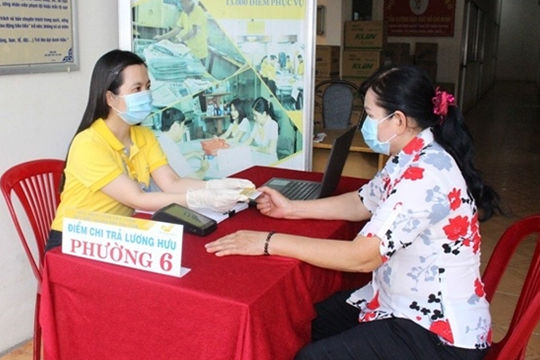 Chi trả lương hưu, trợ cấp bảo hiểm xã hội tháng 7, 8 vào cùng một kỳ Chi trả lương hưu, trợ cấp bảo hiểm xã hội tháng 7, 8 vào cùng một kỳ