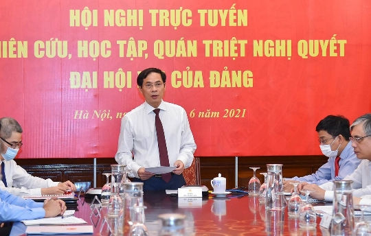 Quán triệt Nghị quyết Đại hội XIII của Đảng đến các cơ quan đại diện Việt Nam ở nước ngoài