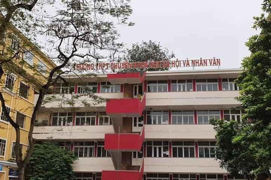 Trường phổ thông chuyên Khoa học xã hội và nhân văn công bố điểm thi và điểm trúng tuyển Trường phổ thông chuyên Khoa học xã hội và nhân văn công bố điểm thi và điểm trúng tuyển