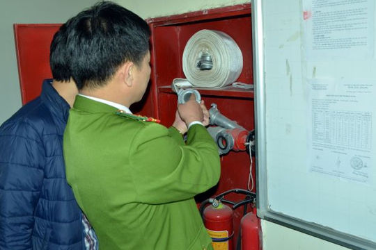 Nâng cao hiệu quả công tác quản lý về phòng cháy, chữa cháy và cứu nạn, cứu hộ