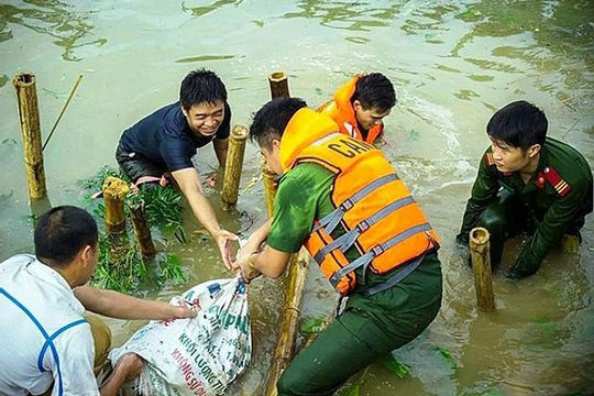 Lực lượng công an sẵn sàng cứu hộ, cứu nạn, ứng phó với thiên tai
