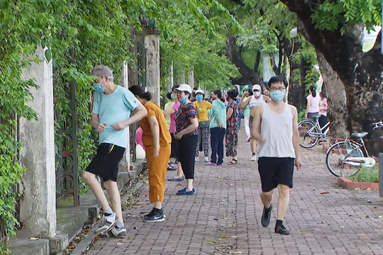 Hà Nội tạm dừng các hoạt động thể dục, thể thao ngoài trời từ 18 giờ ngày 08/7