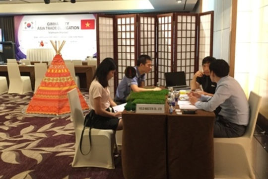 Kết nối giao thương doanh nghiệp Việt Nam - Hàn Quốc