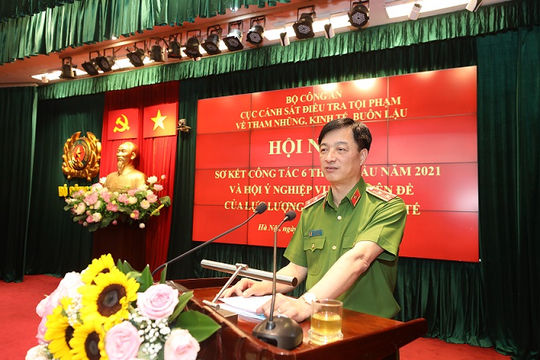 Tích cực đấu tranh, kiên quyết đấu tranh với tội phạm về tham nhũng, kinh tế, buôn lâu