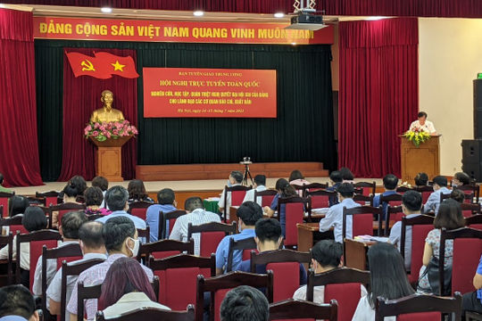 Báo chí, xuất bản cần thực hiện tốt công tác tuyên truyền Nghị quyết Đại hội XIII