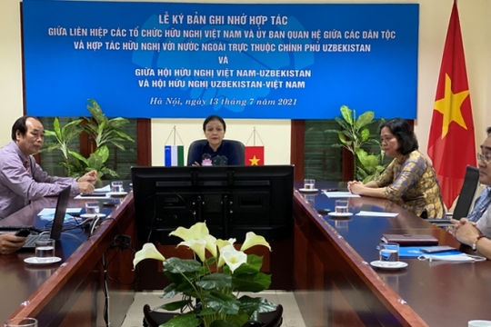 Tăng cường hợp tác giữa nhân dân hai nước Việt Nam và Uzbekistan