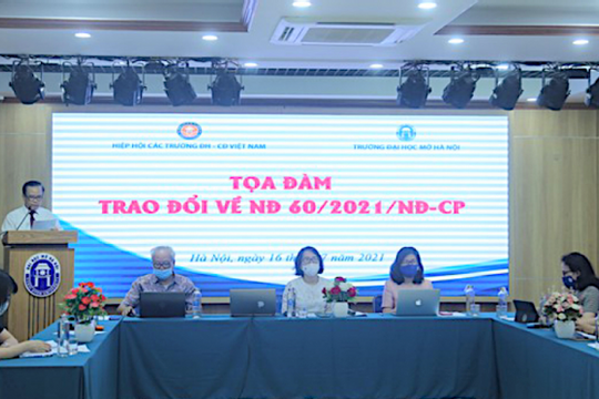 Tọa đàm về cơ chế tự chủ tài chính của các trường đại học, cao đẳng