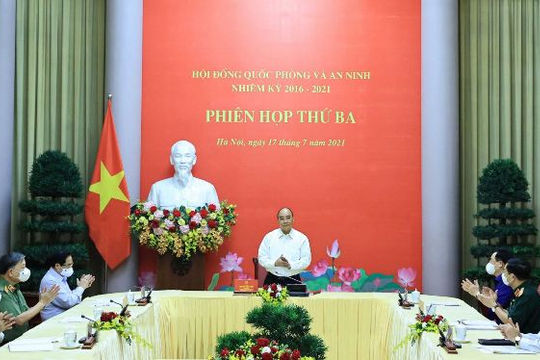 Lực lượng quân đội, công an phải tập trung nguồn lực cho phòng chống dịch Covid-19