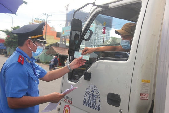 Thành lập Tổ công tác đặc biệt chỉ đạo vận tải hàng hóa tại các tỉnh, thành phố phía Nam