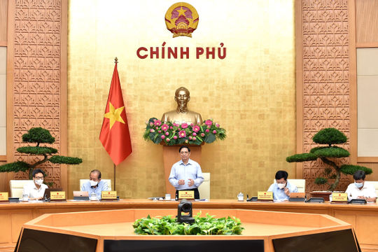 Ban hành Nghị quyết phiên họp chuyên đề về phòng, chống dịch COVID-19