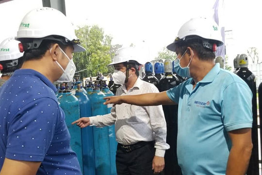 Sẵn sàng tăng cường tối đa năng lực sản xuất và cung ứng Oxy y tế đáp ứng yêu cầu phòng, chống dịch