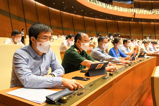 Quốc hội thông qua Nghị quyết về cơ cấu tổ chức Chính phủ nhiệm kỳ 2021 - 2026