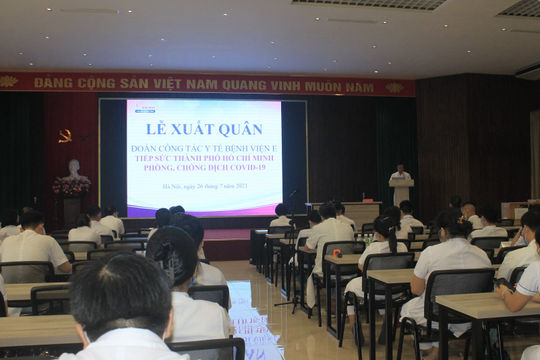 Gần 150 thầy thuốc tinh nhuệ từ Trung ương tiếp sức cho TP. Hồ Chí Minh chống Covid-19