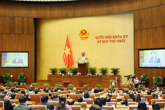 Thủ tướng trình Quốc hội cơ cấu Chính phủ mới, giảm 01 Phó Thủ tướng Thủ tướng trình Quốc hội cơ cấu Chính phủ mới, giảm 01 Phó Thủ tướng