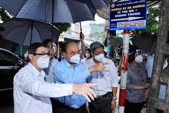 TP. Hồ Chí Minh cần quyết tâm khắc phục khó khăn, chiến thắng dịch bệnh TP. Hồ Chí Minh cần quyết tâm khắc phục khó khăn, chiến thắng dịch bệnh