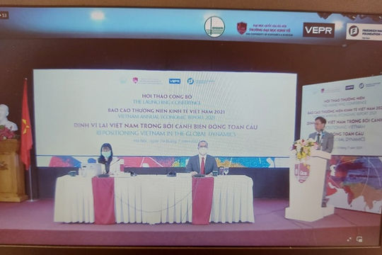 VEPR: Tăng trưởng kinh tế năm 2021 có thể đạt cao nhất 6,1% VEPR: Tăng trưởng kinh tế năm 2021 có thể đạt cao nhất 6,1%