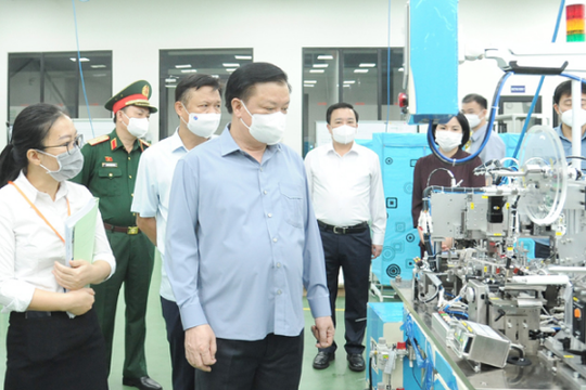 Hà Nội: Kiên quyết tạm dừng hoạt động của cơ sở sản xuất không đủ điều kiện phòng, chống dịch