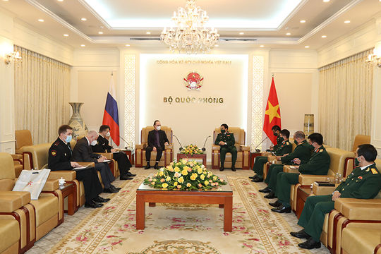 Việt Nam - Nga: Quyết tâm triển khai hiệu quả kế hoạch hợp tác quốc phòng năm 2021