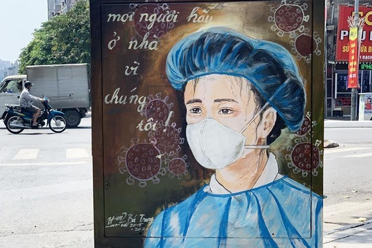 Nhiều hoạt động tuyên truyền, cổ động về phòng, chống dịch Covid-19