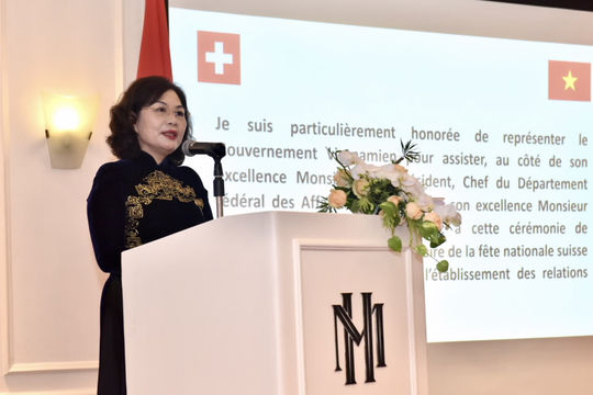 Hợp tác ngân hàng tiếp tục là điểm sáng trong quan hệ Việt Nam - Thụy Sỹ