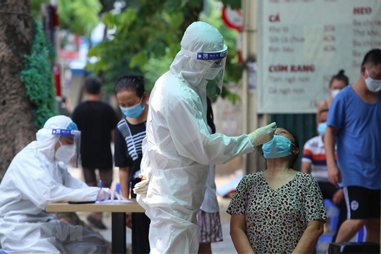 Hà Nội kêu gọi người dân khai báo y tế khi có  triệu chứng nghi nhiễm SARS-CoV-2