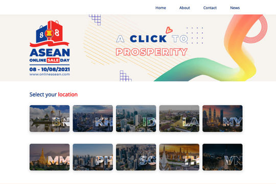 Hơn 300 doanh nghiệp tham gia ngày mua sắm trực tuyến ASEAN 2021