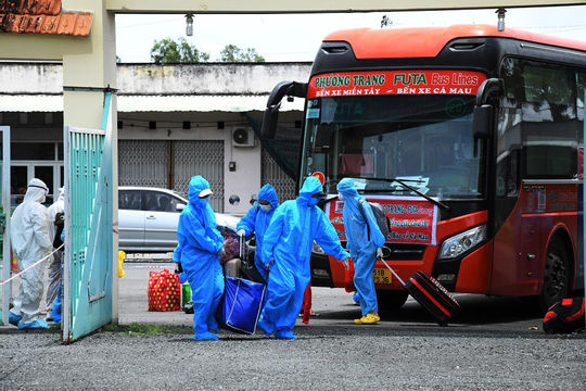 Cà Mau: 94 công dân có hoàn cảnh khó khăn đã về quê an toàn