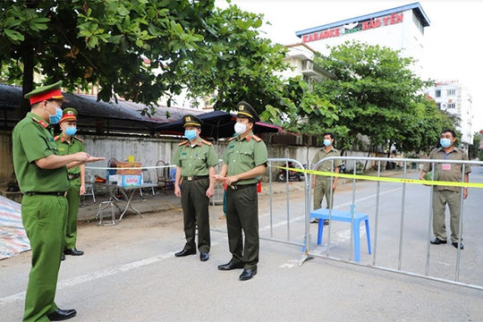 Bổ sung 150 tỷ đồng cho Bộ Công an phòng, chống dịch