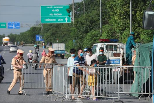 Hà Nội: Triển khai ứng dụng phần mềm khai báo Covid-19 tại 23 chốt kiểm soát phòng, chống dịch