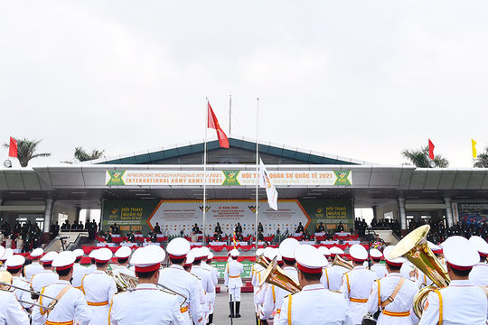Khai mạc Hội thao Quân sự Quốc tế Army Games 2021 tại Việt Nam
