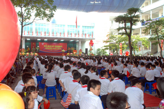 Các địa phương linh hoạt tổ chức khai giảng năm học mới