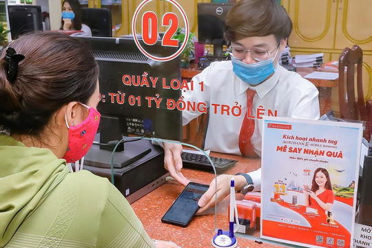 Agribank miễn 100% phí dịch vụ tại các địa phương cách ly xã hội