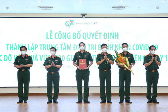 Nâng cấp quy mô Trung tâm Điều trị bệnh nhân COVID-19 thuộc Bệnh viện Quân y 175