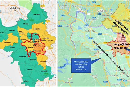 Phương án phân vùng phòng, chống dịch của Hà Nội sau ngày 06/9